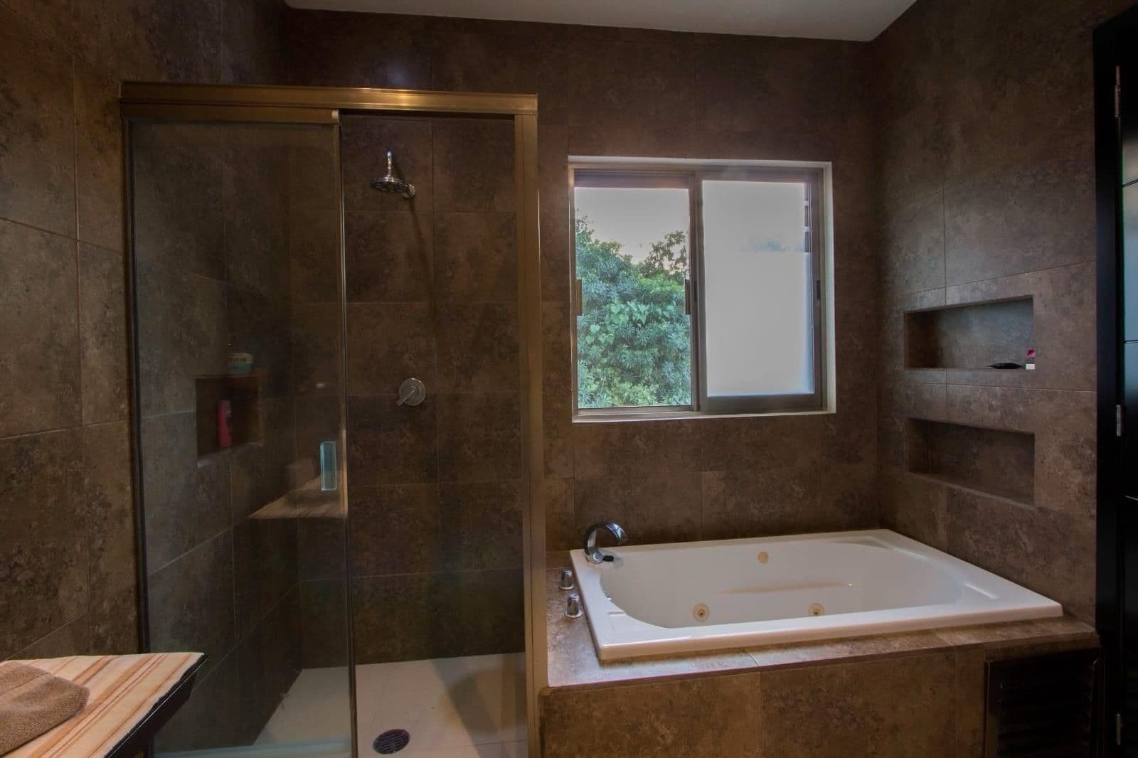 Spa bathroom in a private suite